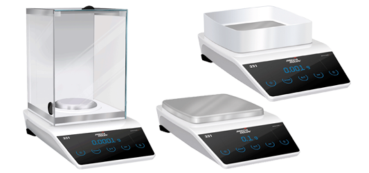 LX laboratory scales range